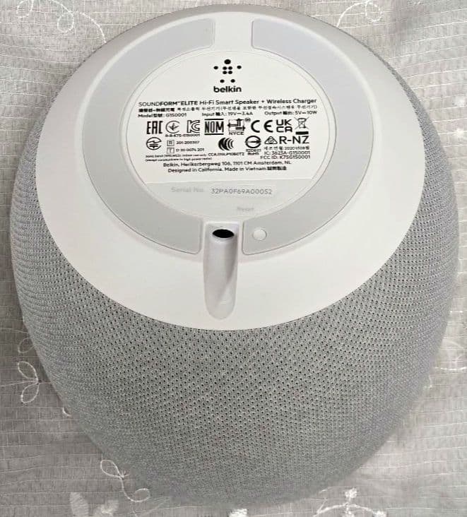 【belkin】 SOUNDFORM ELITE スマートスピーカー