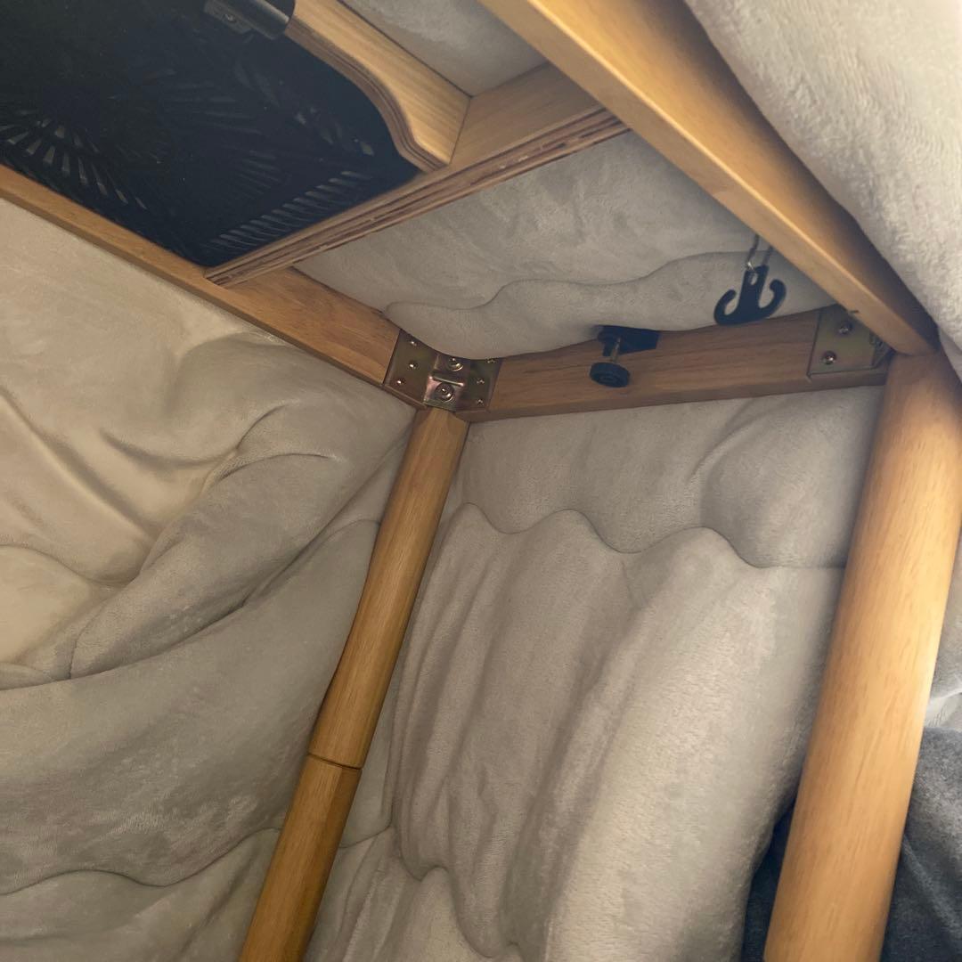 2wayコタツ　コタツ布団(リバーシブル)付き