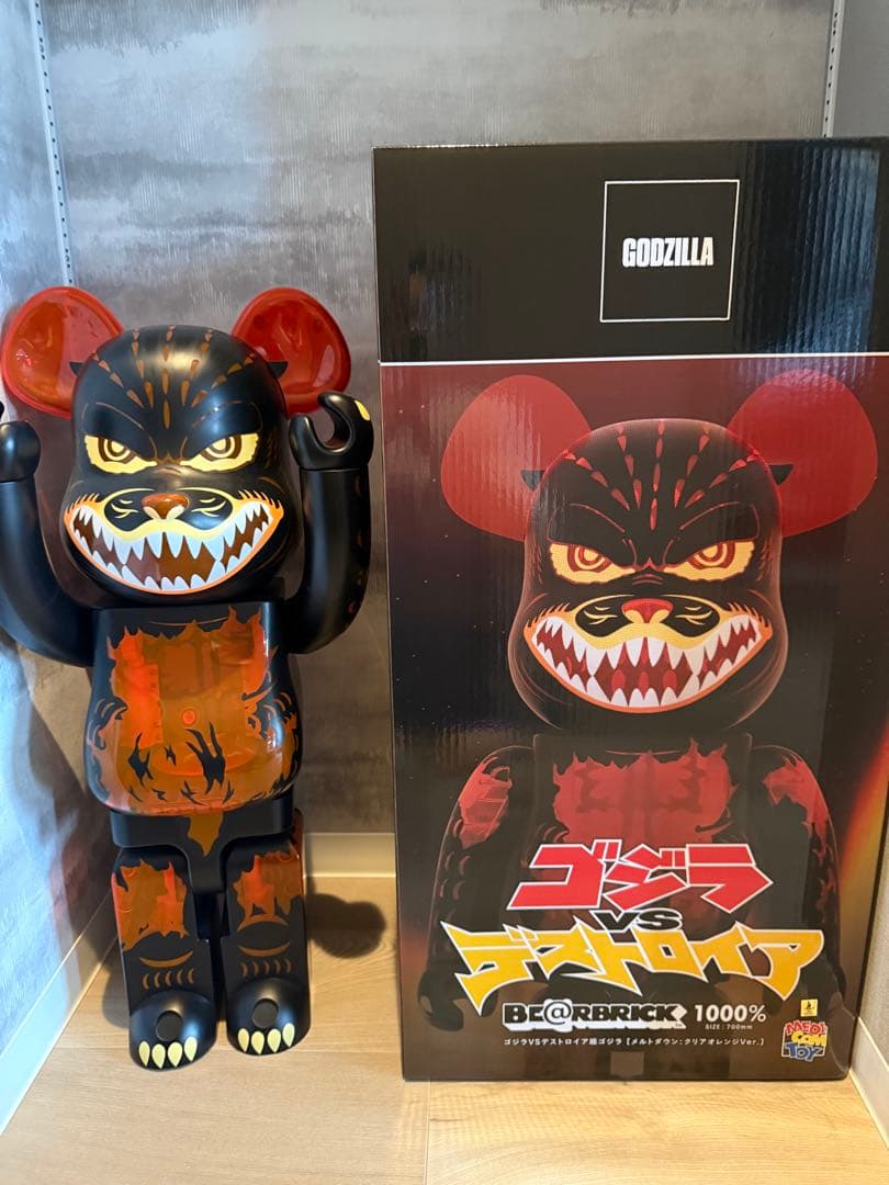 メディコムトイ BE@RBRICK 1000%ゴジラVSデストロイア
