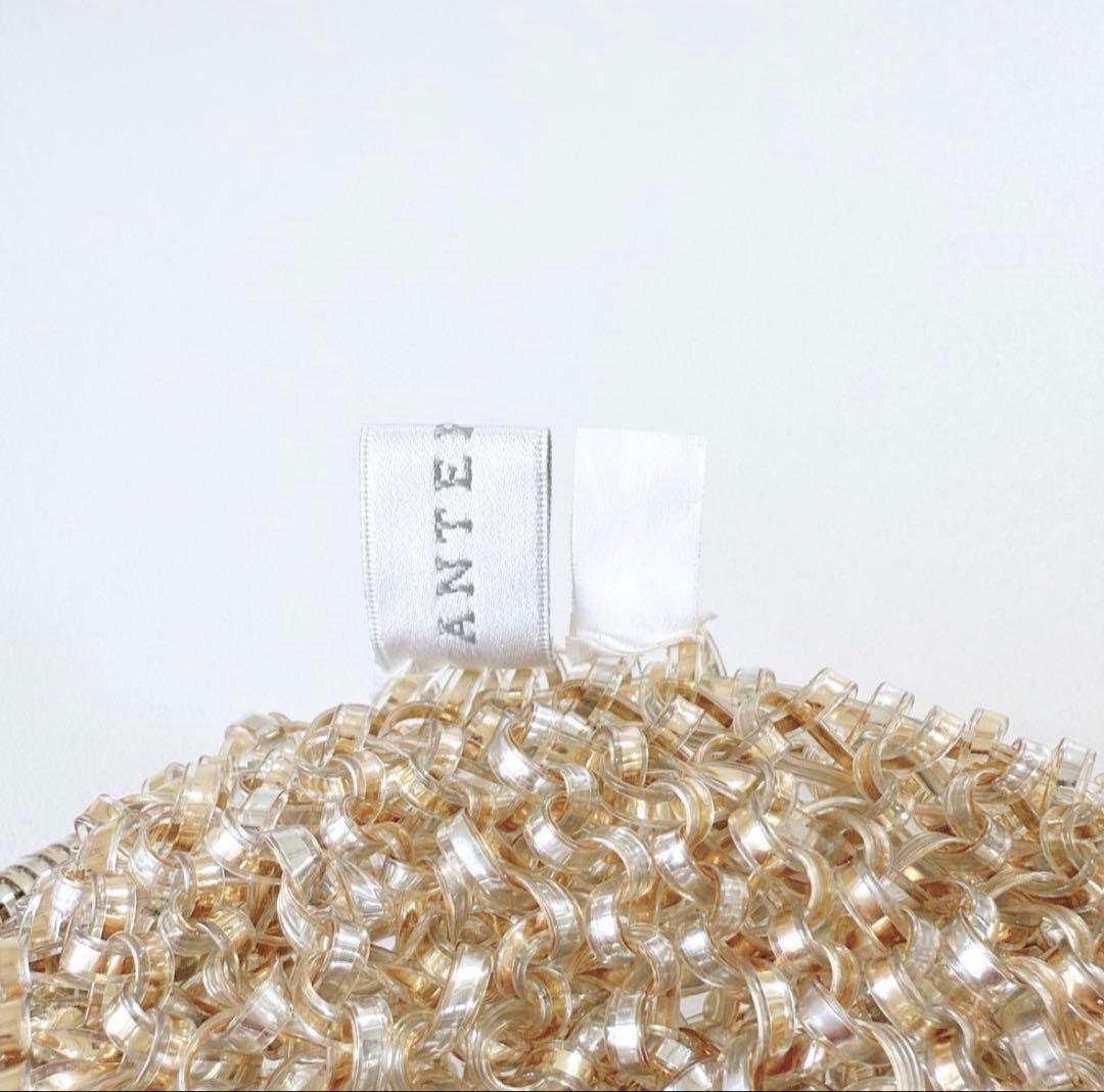 ANTEPRIMA アンテプリマ スタンダードラウンド横型　シルバーゴールド