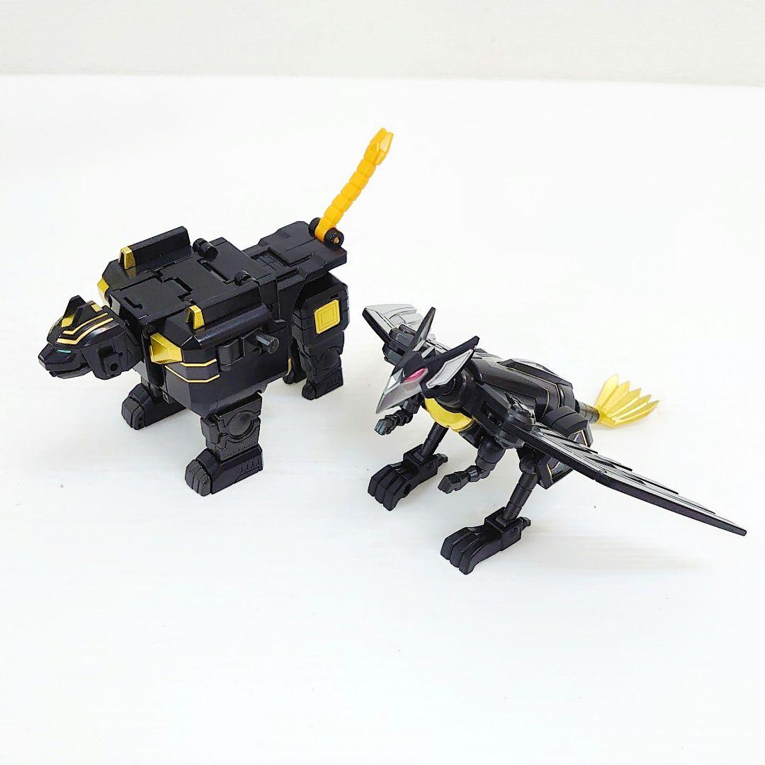 完成品 バンダイ SMP スーパーミニプラ ギンガマン ギンガイオー ブラック