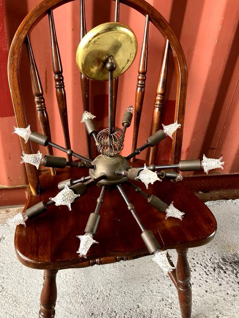 超レアヴィンテージスプートニクランプ16灯/50s1950年代ＵＳＡ