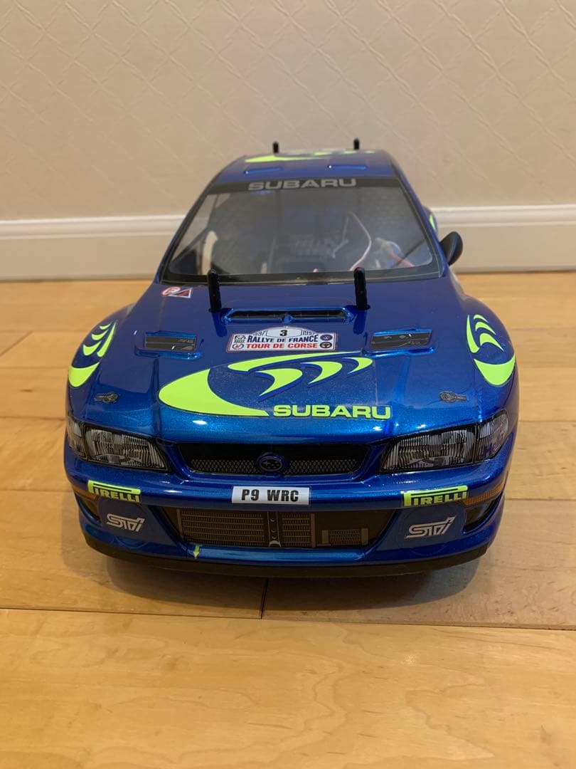 タミヤ　1/10ラジコン　スバル　インプレッサ　TL-01シャーシ