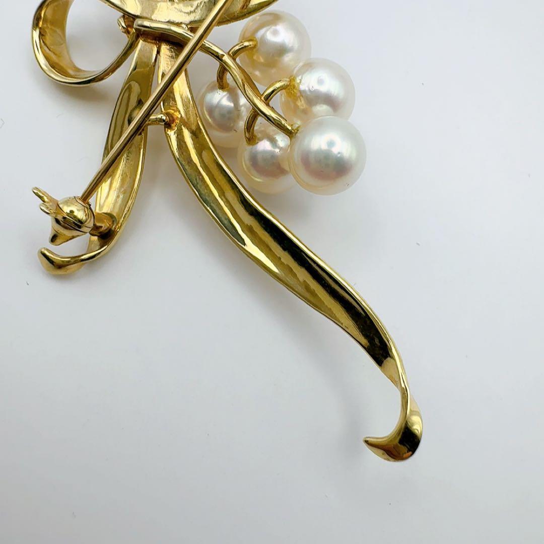 ○✨美品　MIKIMOTOミキモト ブローチK14