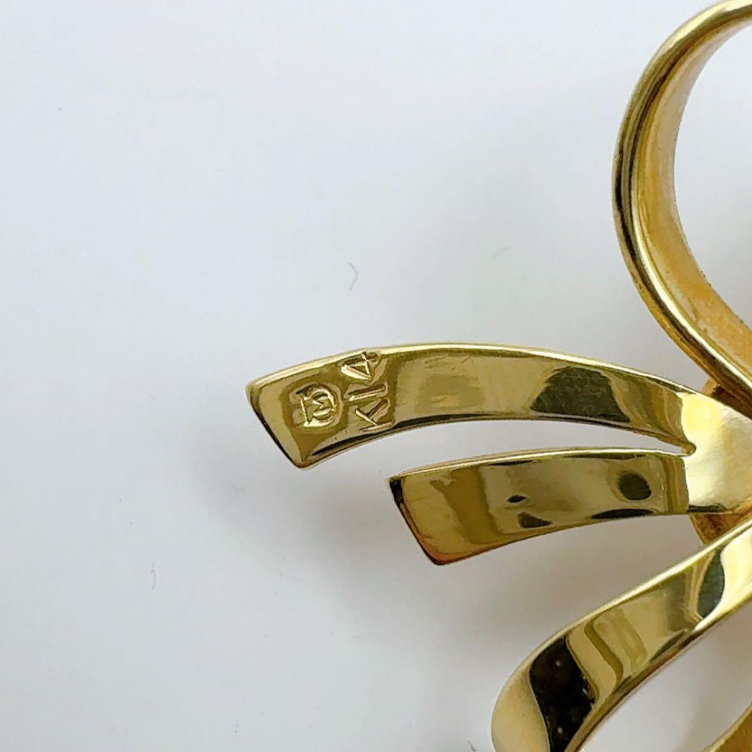 ○✨美品　MIKIMOTOミキモト ブローチK14