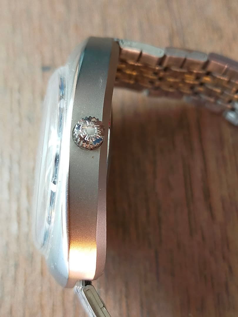 超希少レアカラー　ロンジンウルトロソニック音叉時計　稼働品