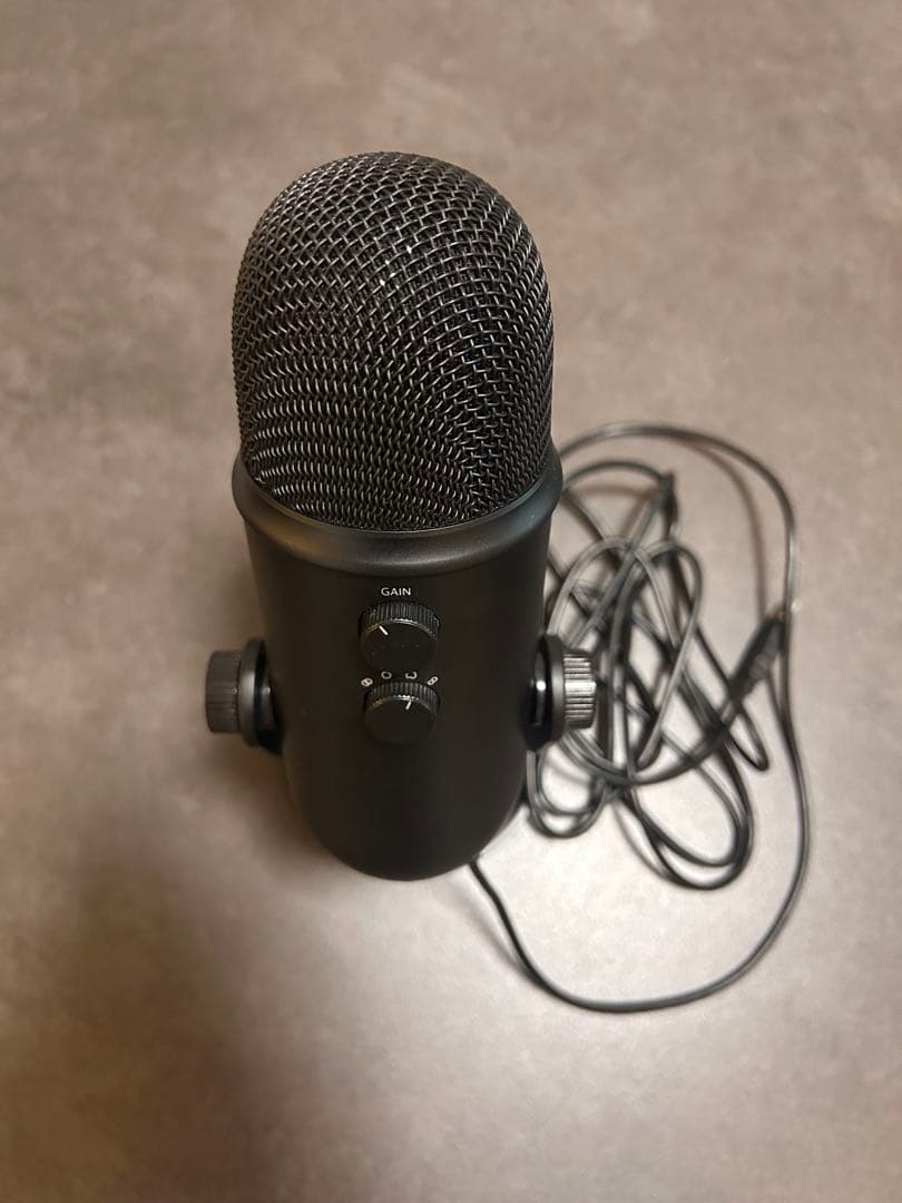 Logicool G Blue YetiBM400BK USBコンデンサーマイク