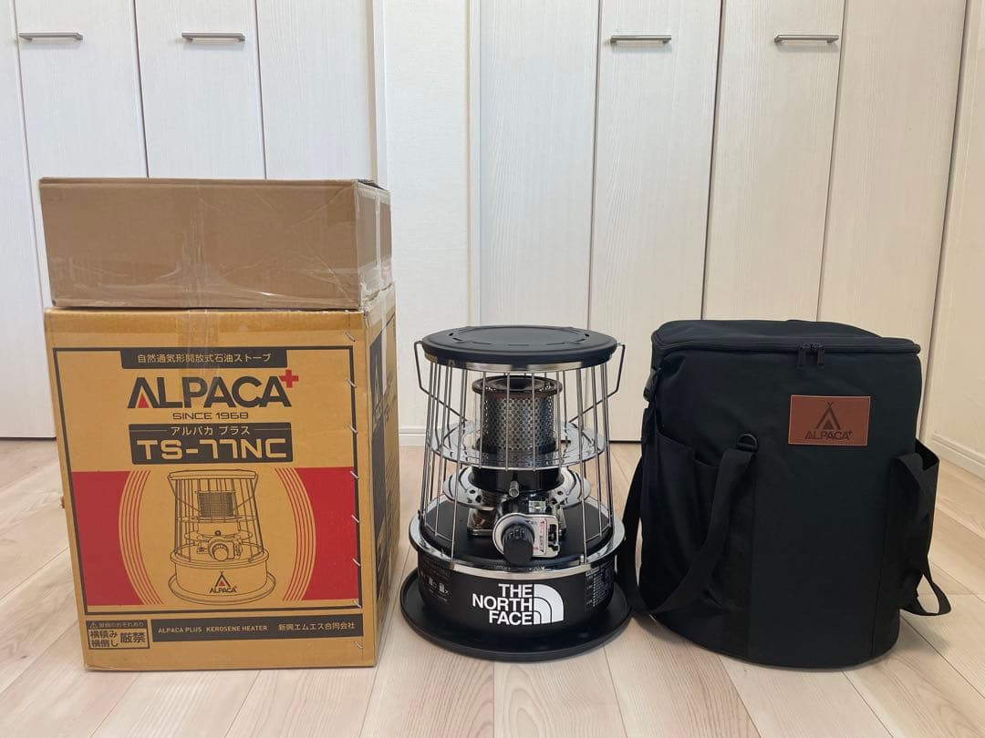 【専用】アルパカプラスALPACA + TS-77NC 石油ストーブ ブラック