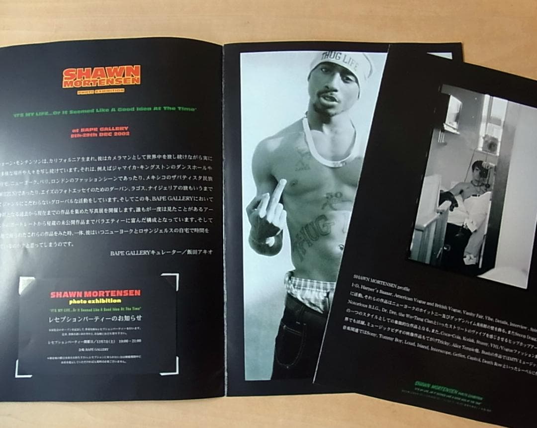 【カタログ】表参道BAPE gallery「SHAWN MORTENSEN」