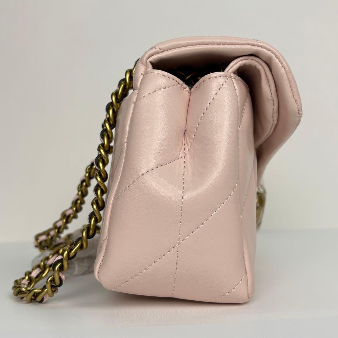 【COACH】 タグ有り タビー ショルダー バッグ 26 キルティング ピンク