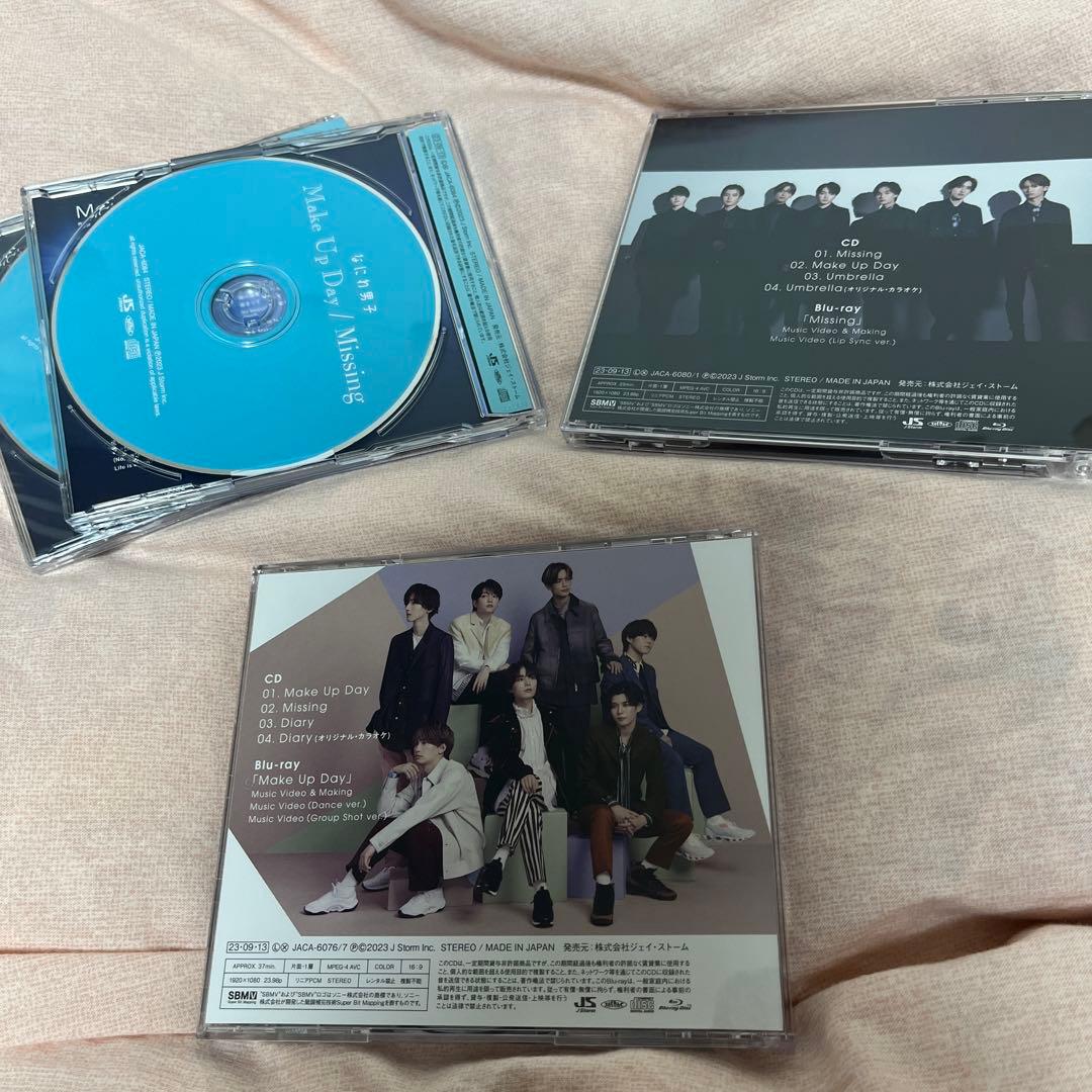 なにわ男子アルバム、シングル