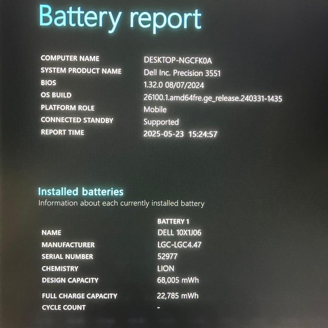 DELL Precision 3551 i7 32GB 512GB オフィス24