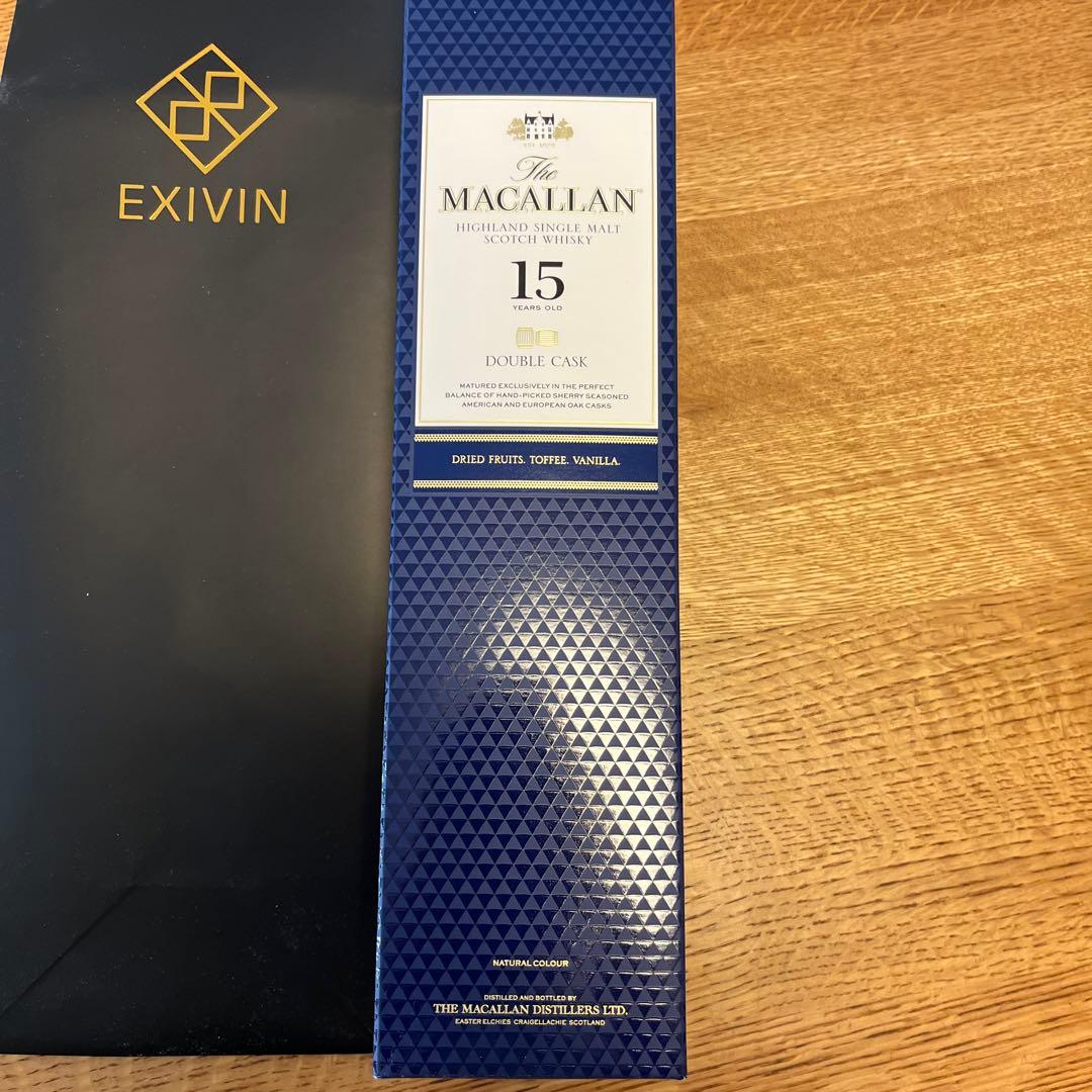 ウイスキー The Macallan 15 Year Old Double Cask