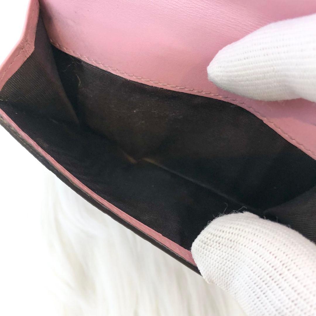 【良品】GUCCI 二つ折り財布 グッチシマ インターロッキング