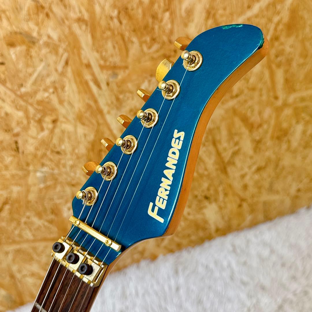 FERNANDES FR-85S フルモードサスティナー搭載 ブルー/グリーン系