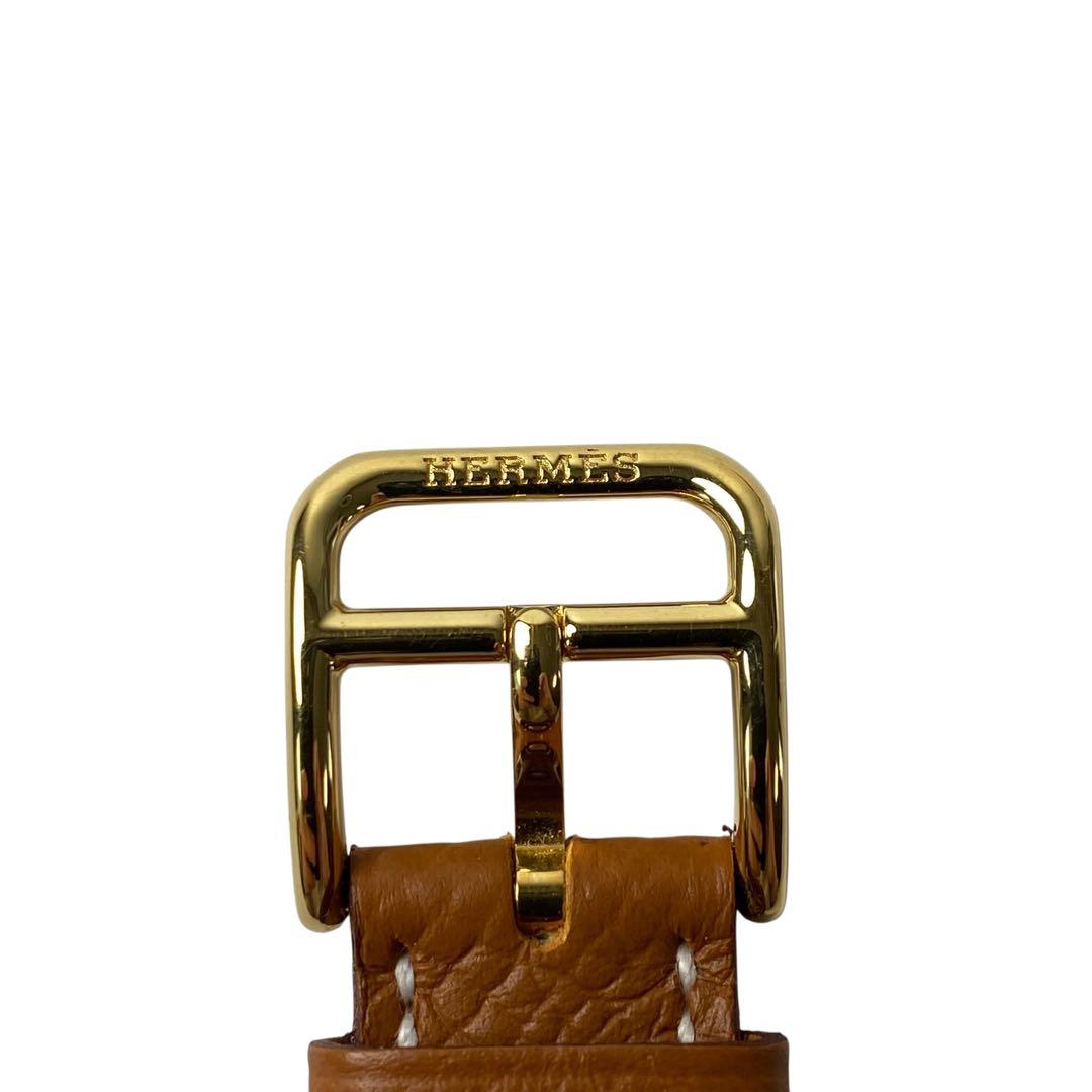 美品 エルメスHERMES Hウォッチベルト ゴールド U刻印 HH1.201.