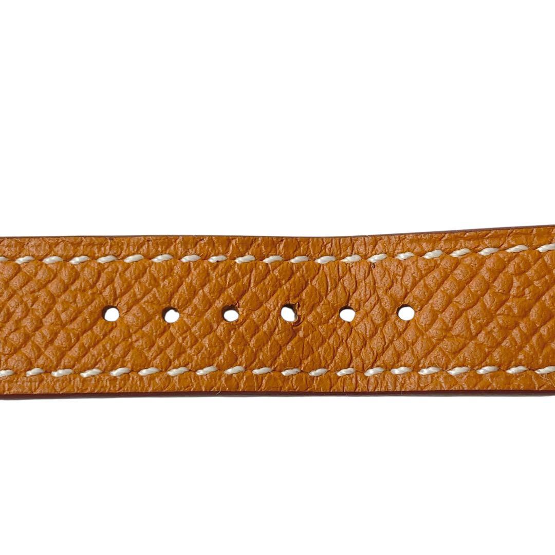 美品 エルメスHERMES Hウォッチベルト ゴールド U刻印 HH1.201.