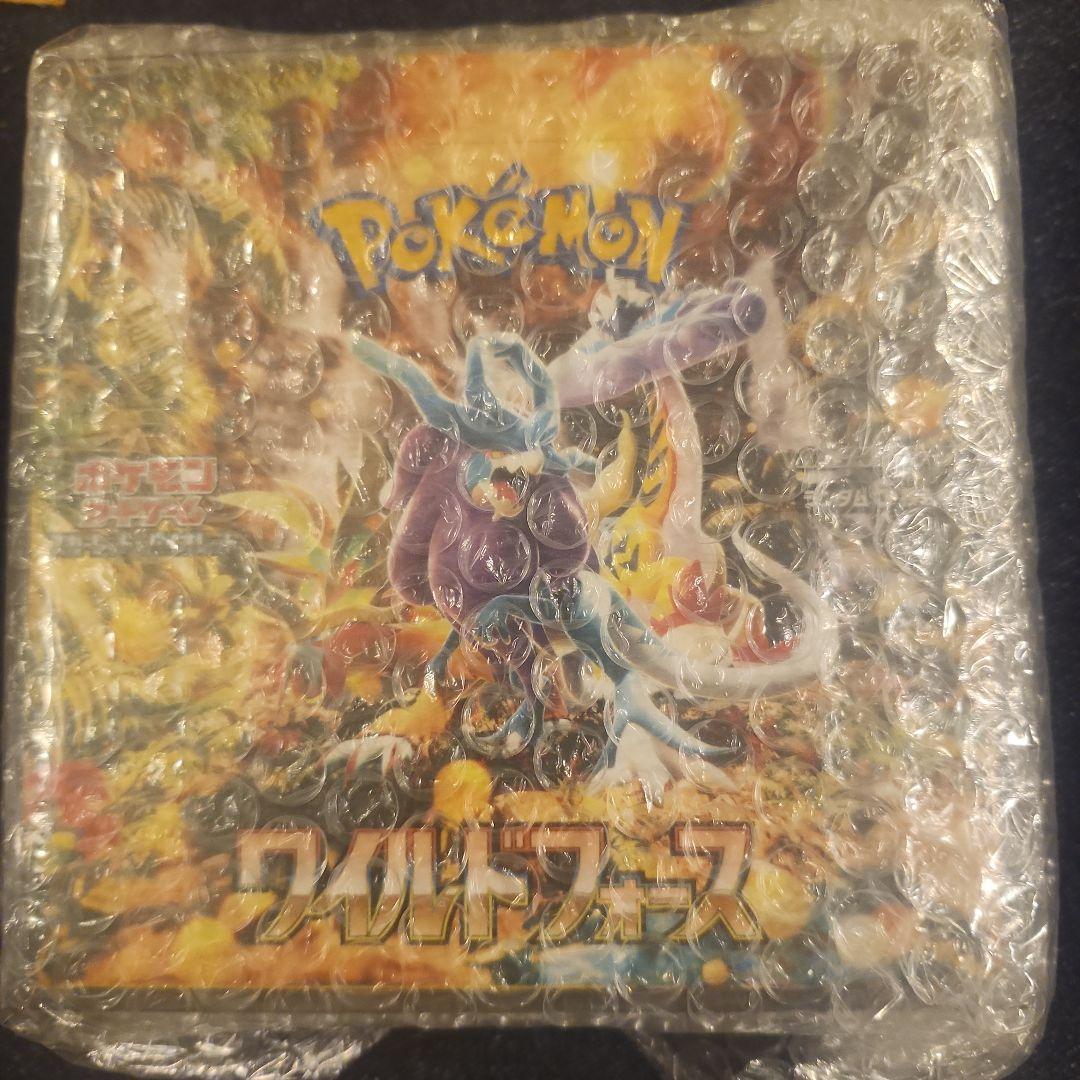 ワイルドフォース　新品未開封　シュリンク付きBOX　ポケモンカードゲーム