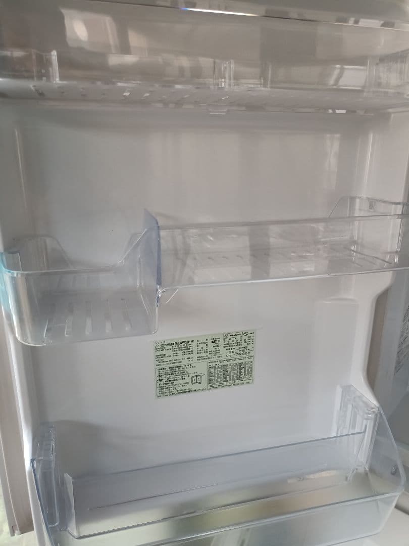 シャープ 冷蔵庫 SJ-GW35F-W 2020年年製 350L