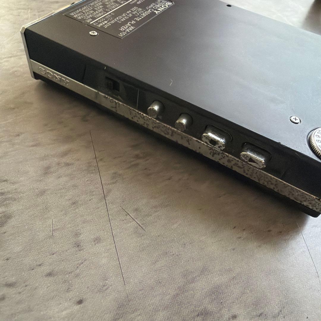希少　動作未確認　SONY WM-101 ステレオカセットプレーヤー