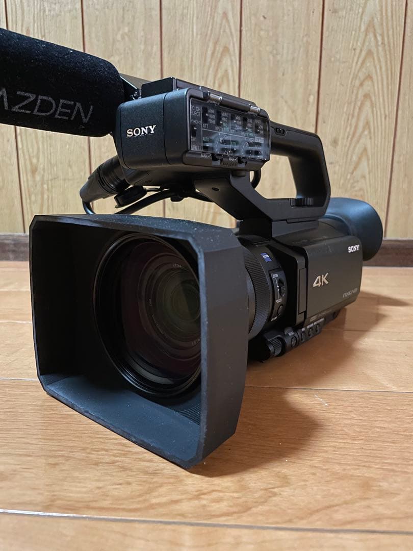 SONY 4K 業務用ビデオカメラ HXR-NX80