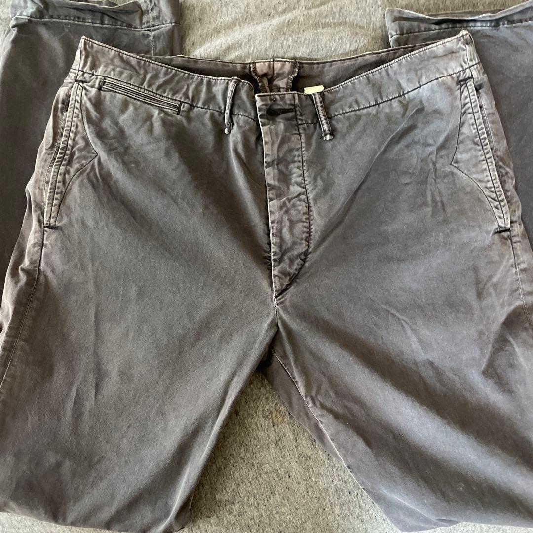 RRL vintage chino w36 l34 ダークグレー