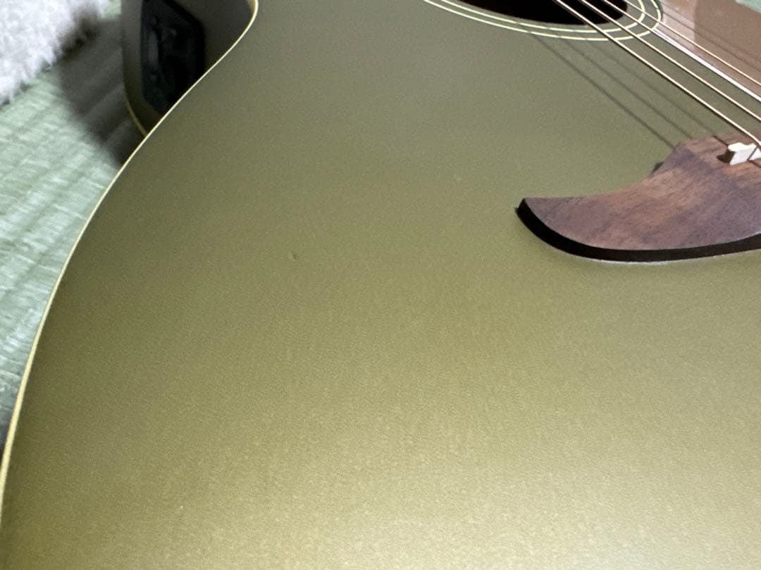 fender エレアコ、Newporter Player オリーブサテン　美品