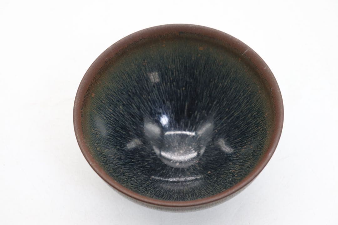 中国　建窯　茶碗　兎号天目　送料込み250822