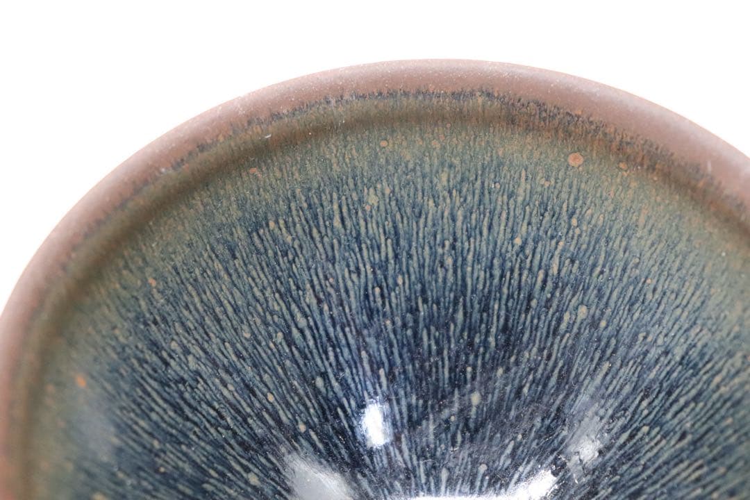 中国　建窯　茶碗　兎号天目　送料込み250822