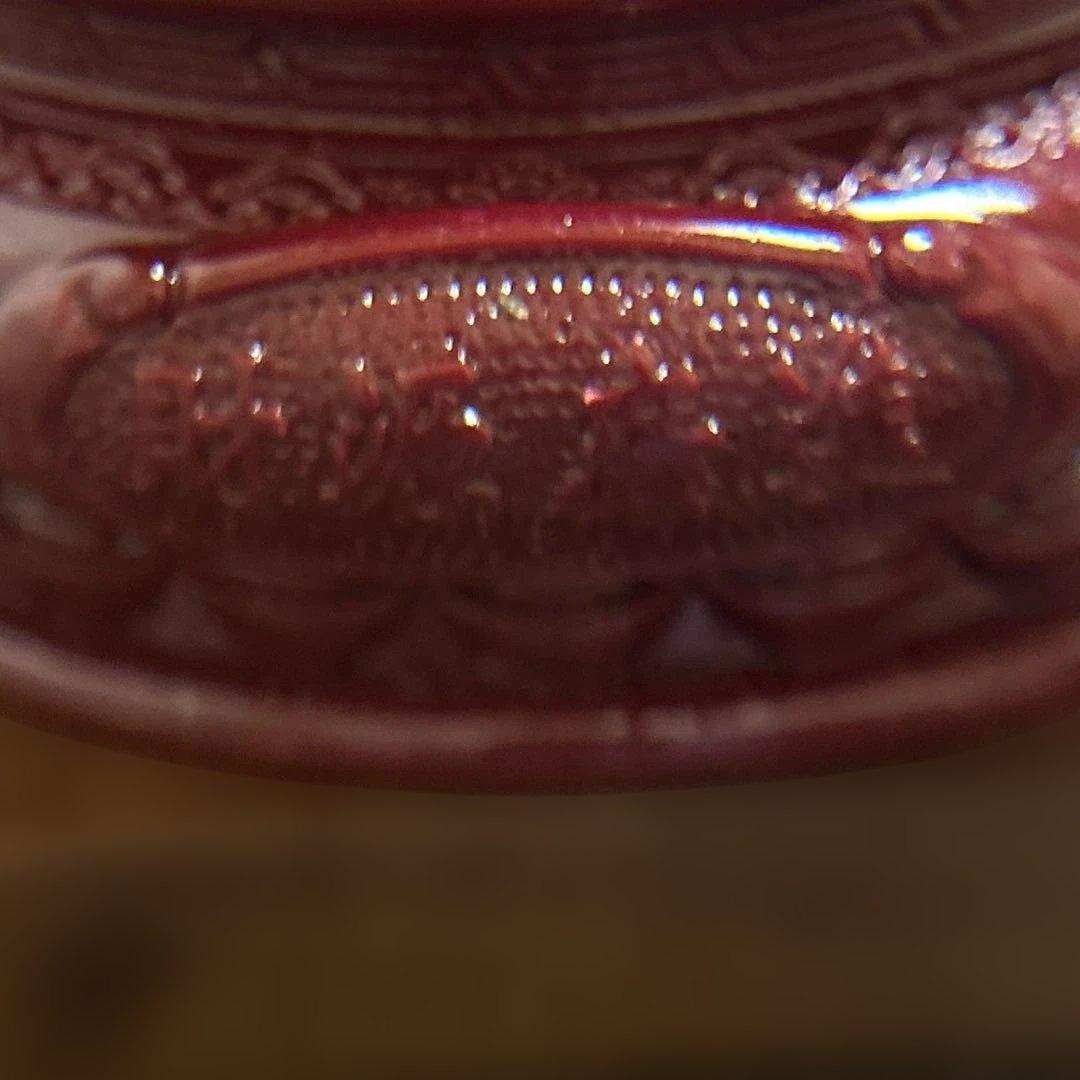 高純度 辰砂 シナバー 招財三足金蟾 風水 置物