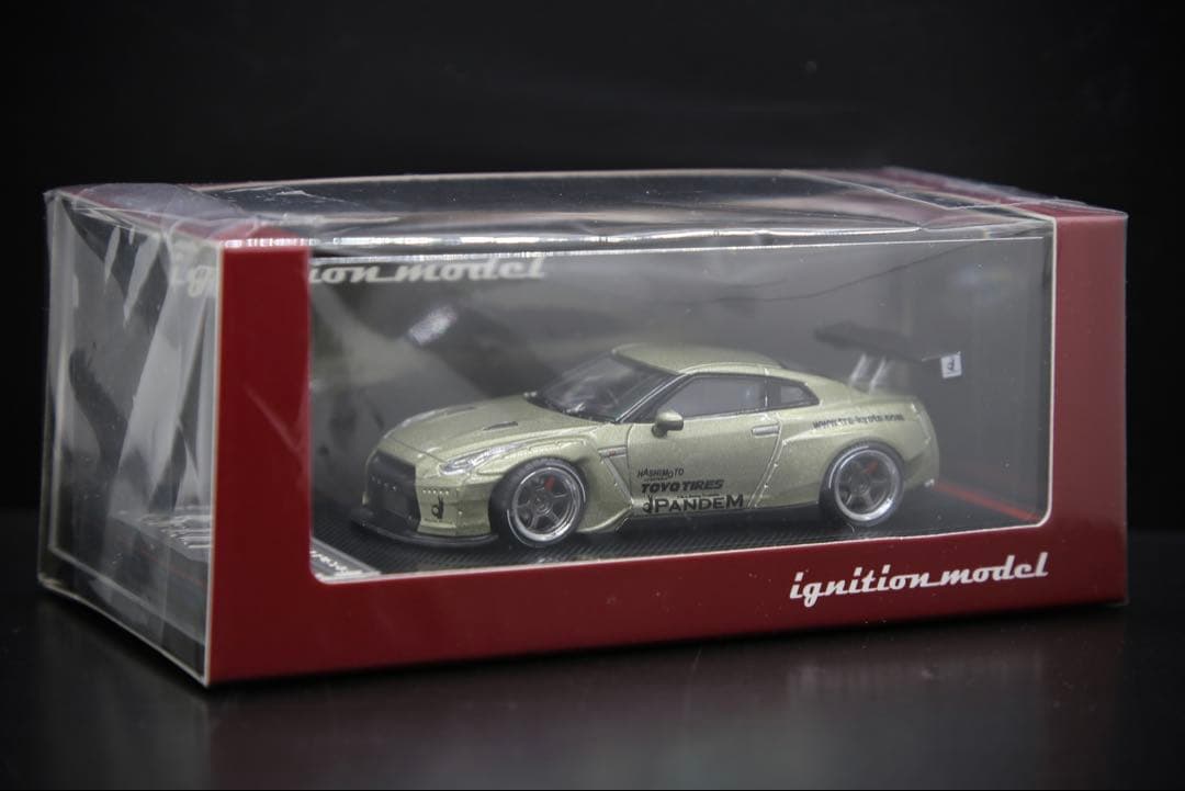 ミニカー 1/64 IG PANDEM R35 GT-R