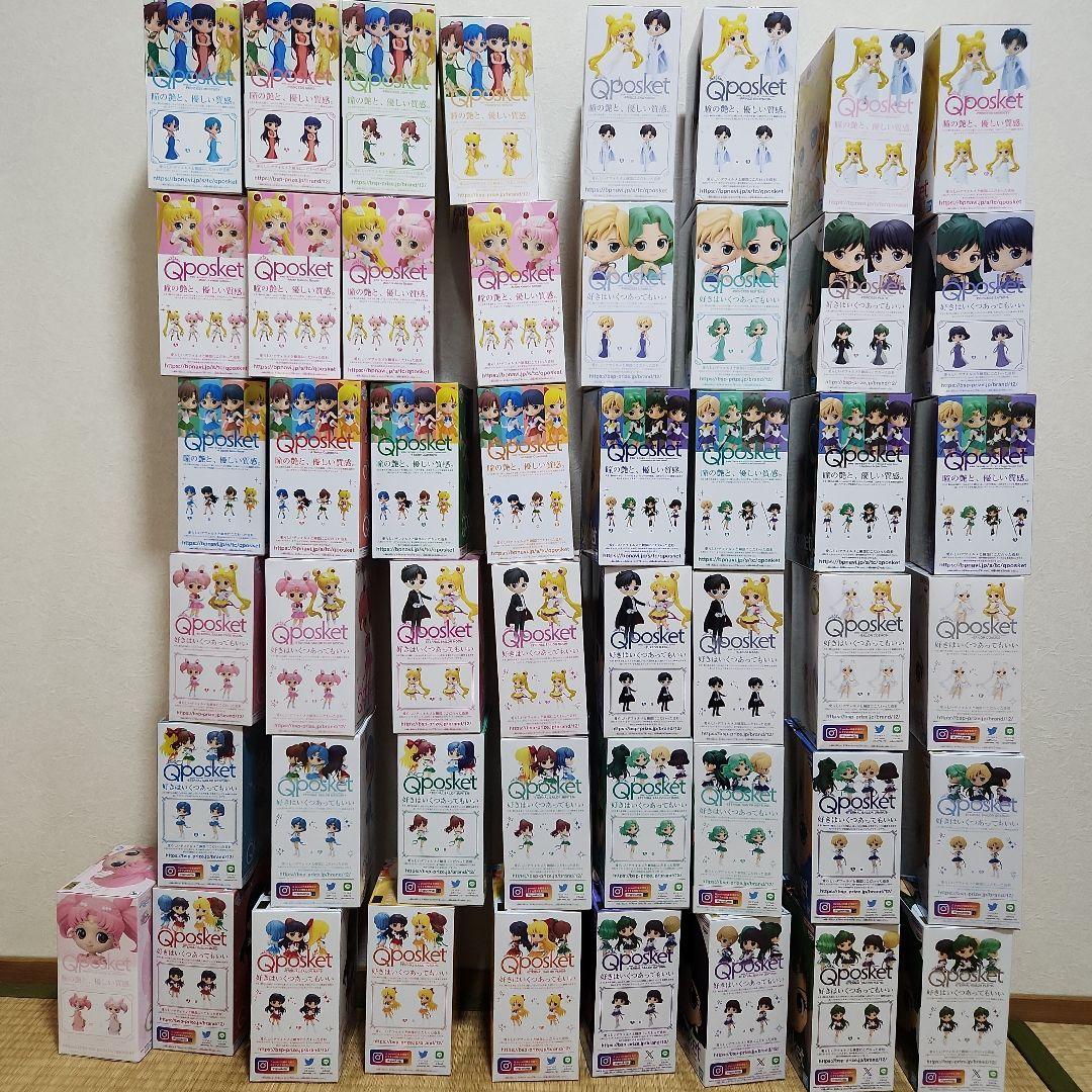 Qposket フィギュア セット 　セーラームーン