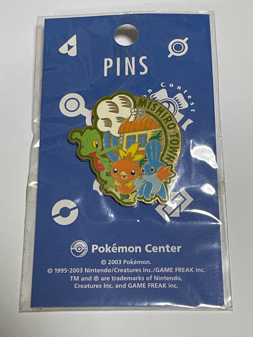 ポケモンセンター ミシロタウン ピンズ 2003年