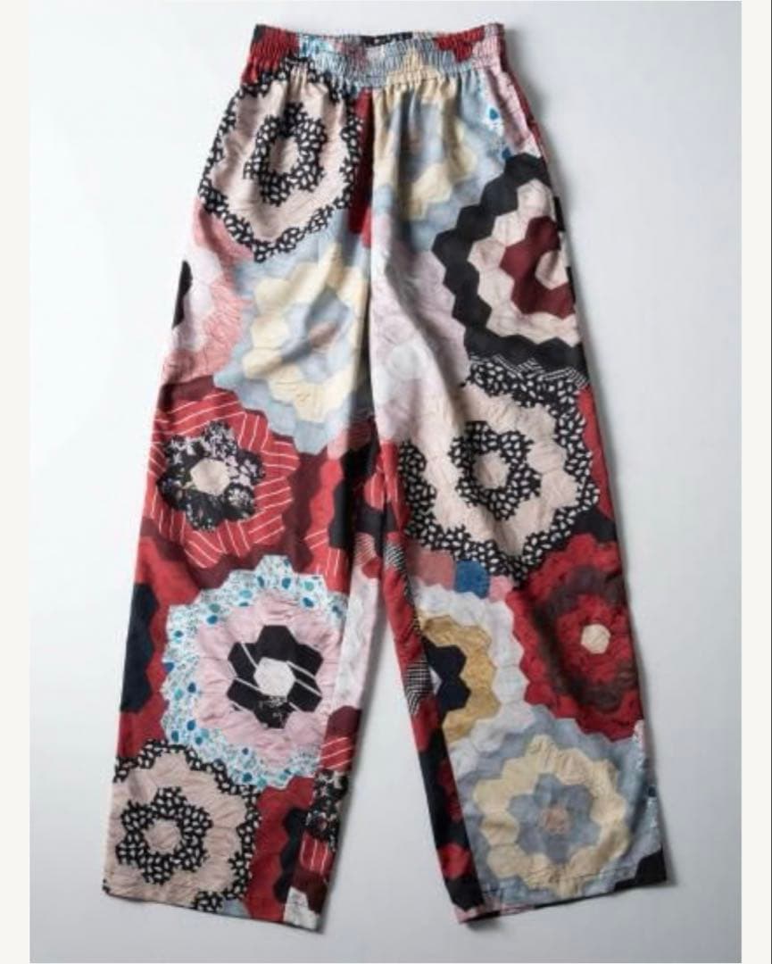 MARET マレ アンティークキルトPTイージーワイドパンツ　サイズ1