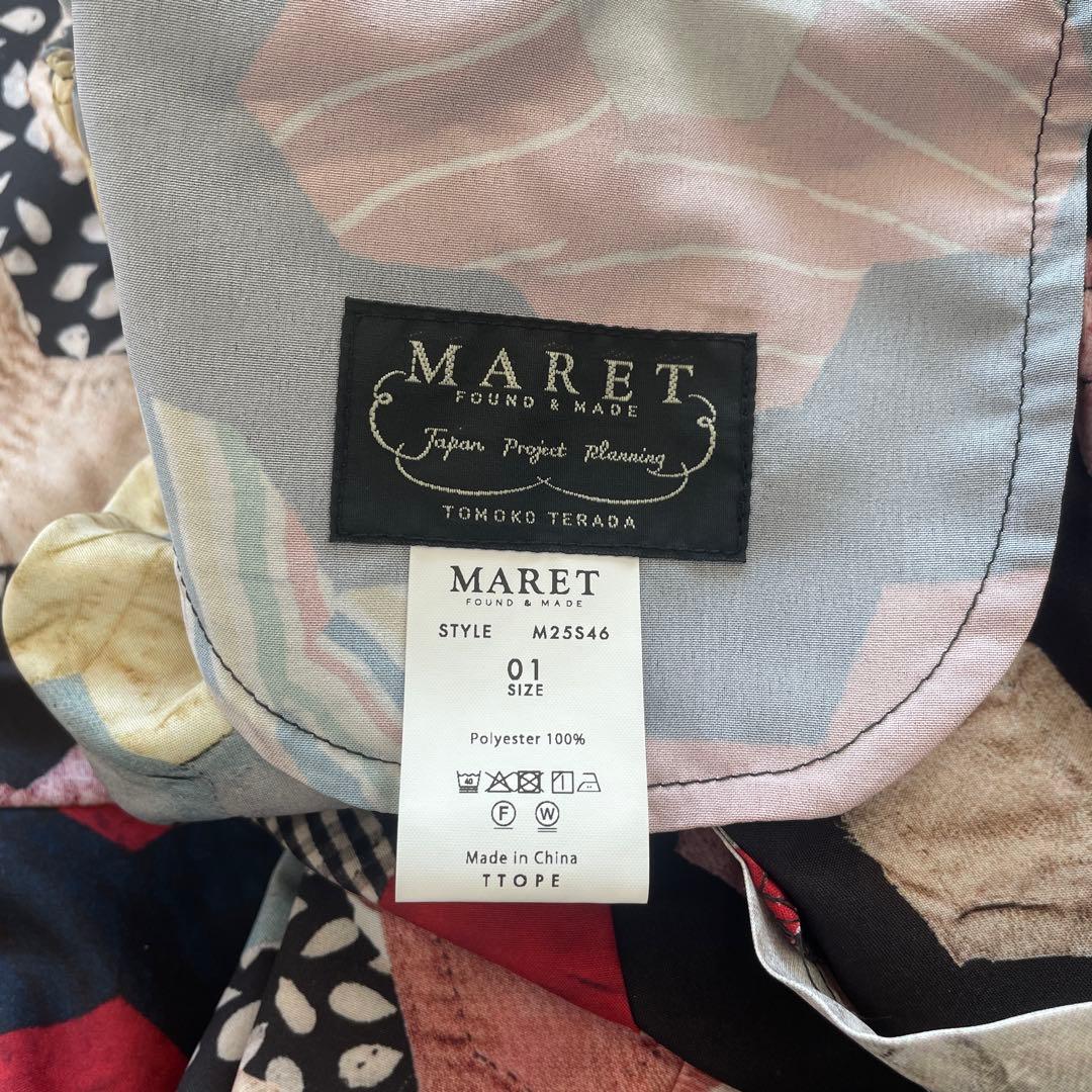 MARET マレ アンティークキルトPTイージーワイドパンツ　サイズ1