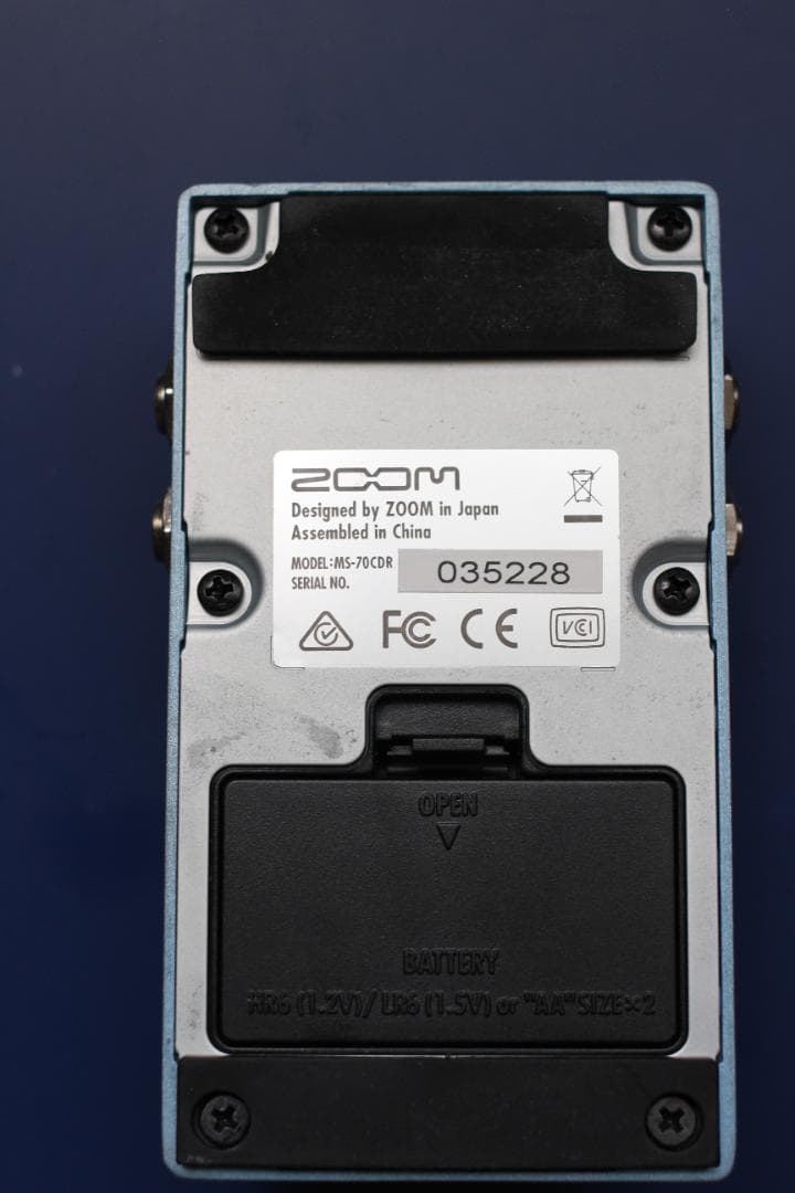 ZOOM / MS-70CDR MultiStomp マルチエフェクター