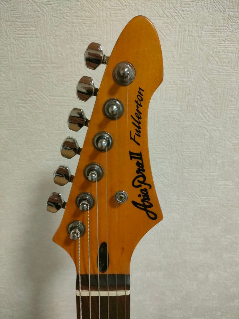 AriaPro II Fullerton エレキギター レッド アリアプロ2