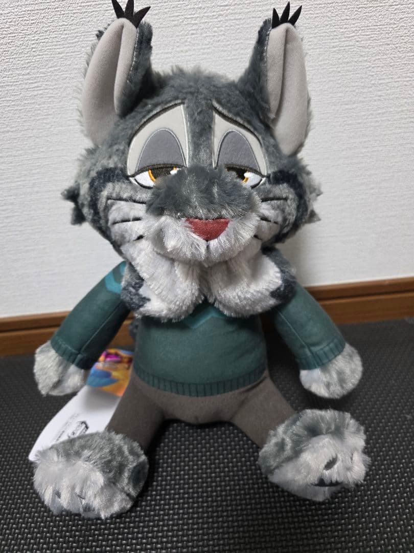 ズートピア 2 Lぬいぐるみ しっぽポーチ　マスコット パウバート3点セット