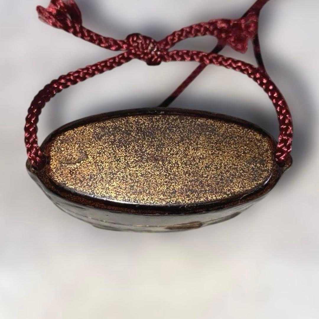 A-4 印籠　提物　金蒔絵　漆芸　漆器　古道具　アンティーク雑貨　美術品　工芸品