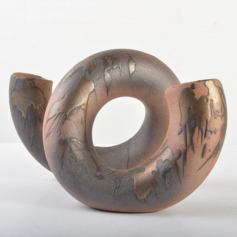 モダン フラワーベース 花瓶 花器 置物 インテリア　N　R6921