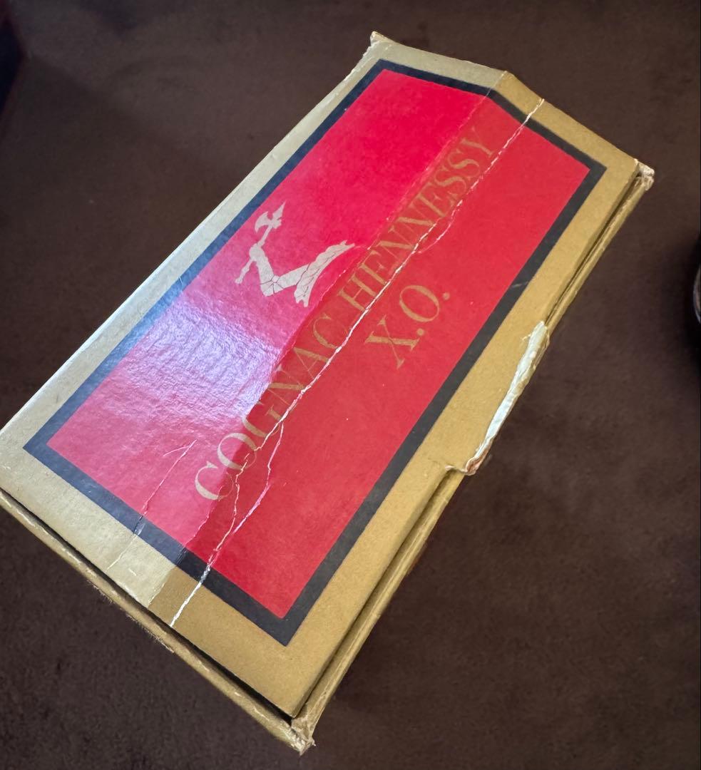 古酒　ヘネシーXO ブランデー 700ml グリーンボトル　未開栓　税関スタンプ