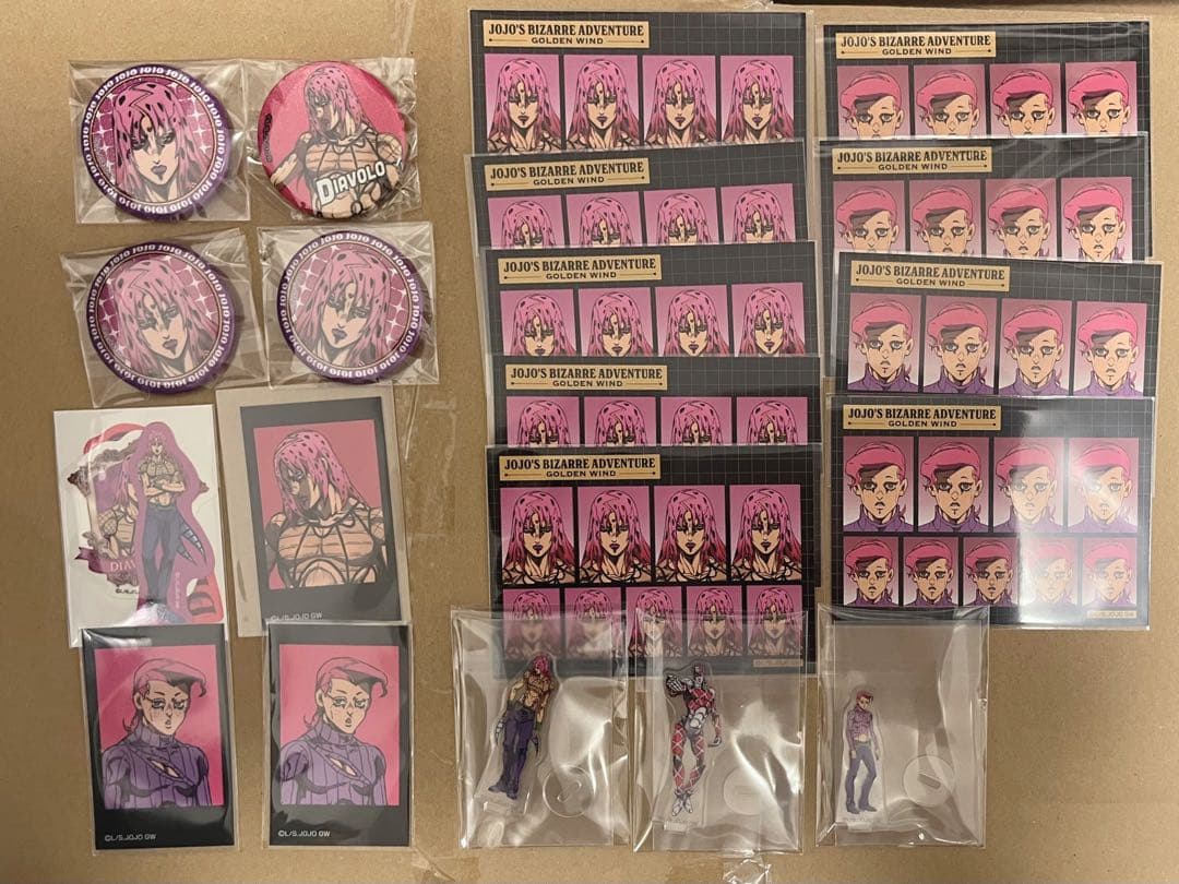ジョジョの奇妙な冒険 ディアボロ　ドッピオ　セット