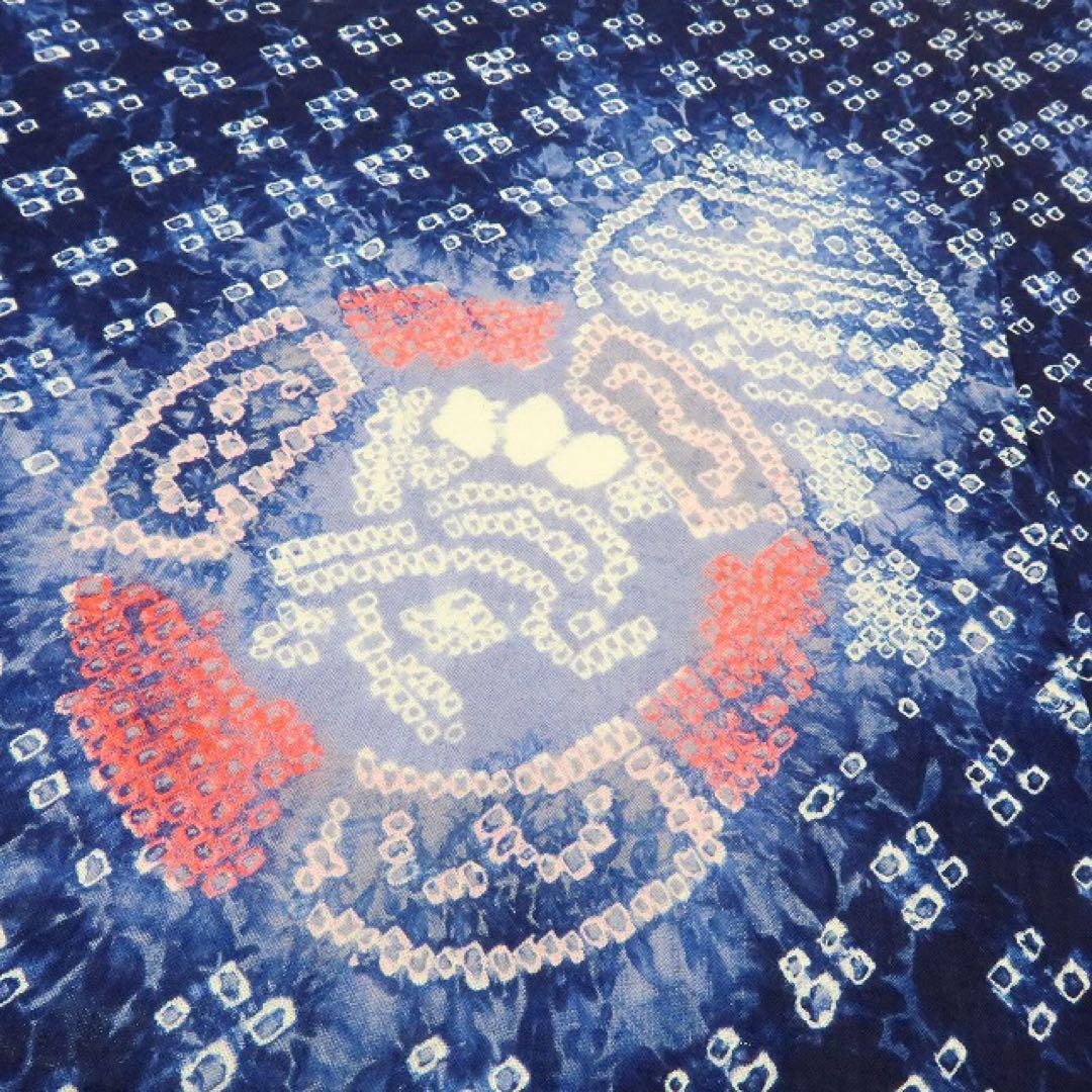 新品 有松鳴海絞り 洗える夏着物 高級浴衣 着物 A3353