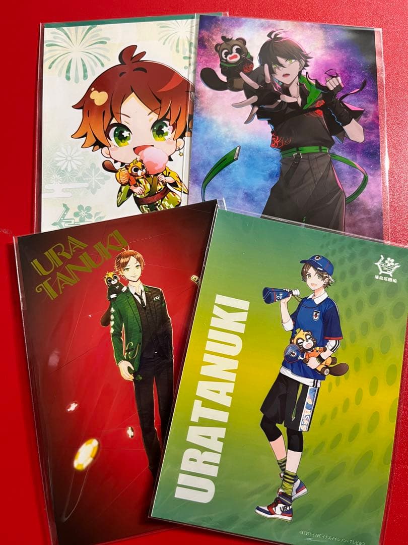 うらたぬき　浦島坂田船　グッズまとめ売り　缶バッジ　アクスタ　アクキー