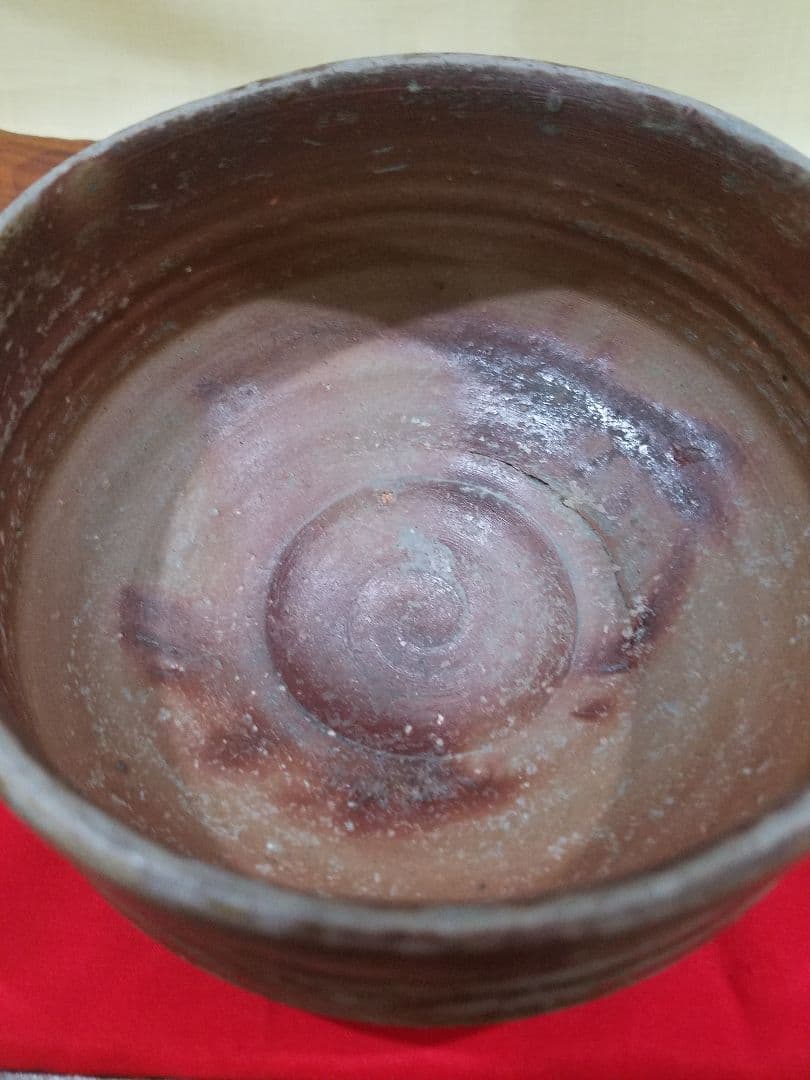 古備前の筒茶碗