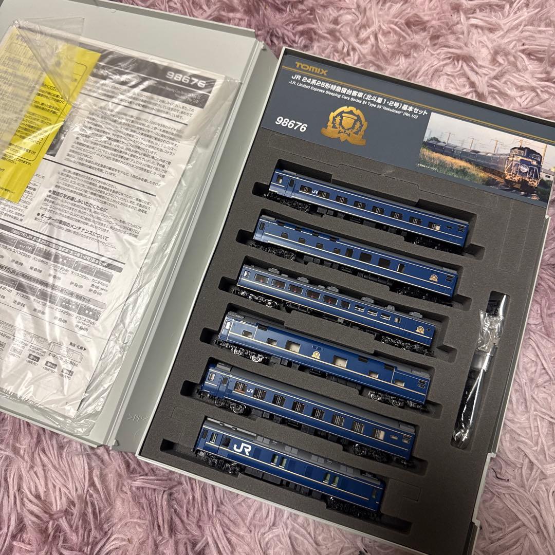 TOMIX Nゲージ　JR24系25形特急寝台客車　北斗星1号・2号