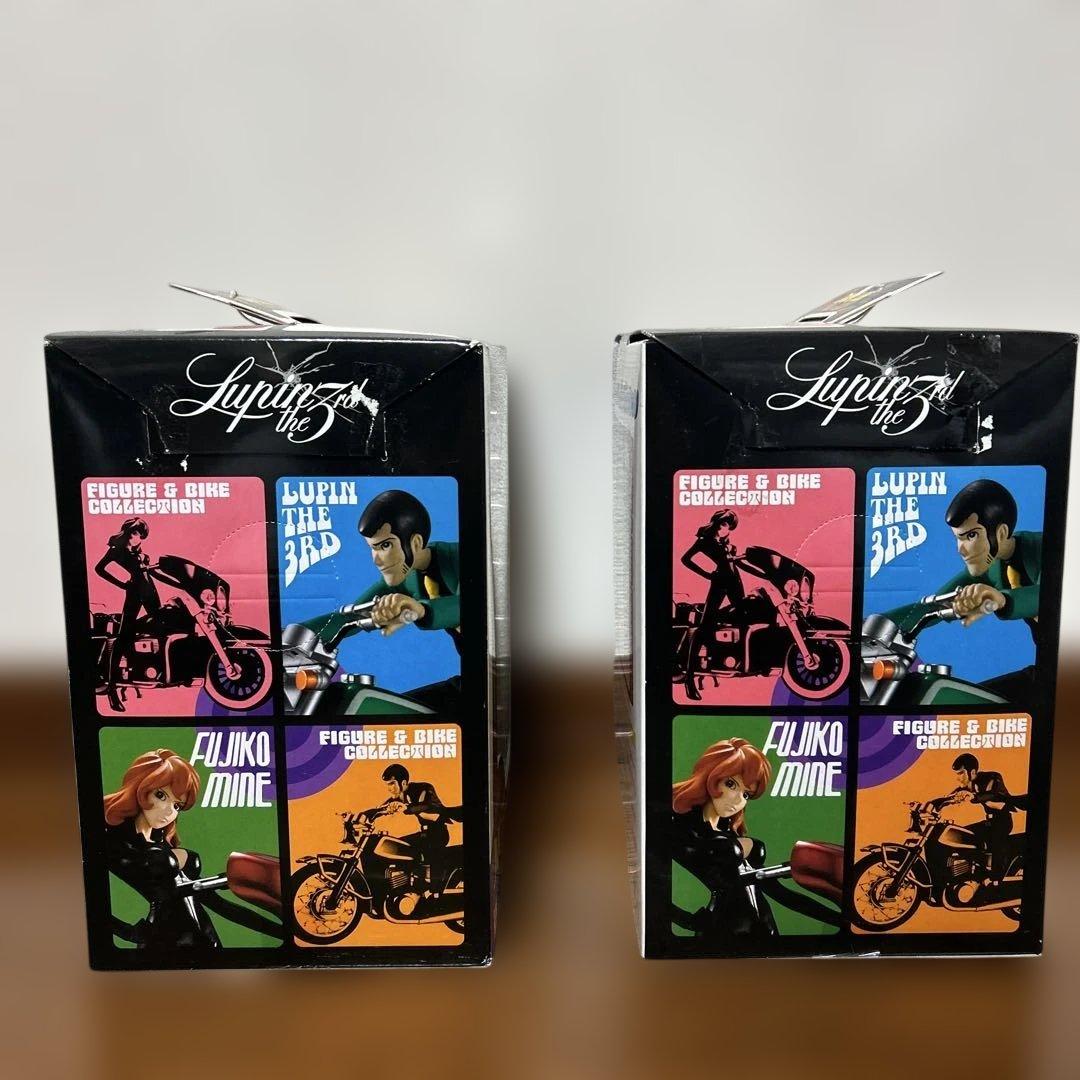 値引き：ルパン三世 フィギュア & バイクコレクション（ルパン、峰不二子セット）