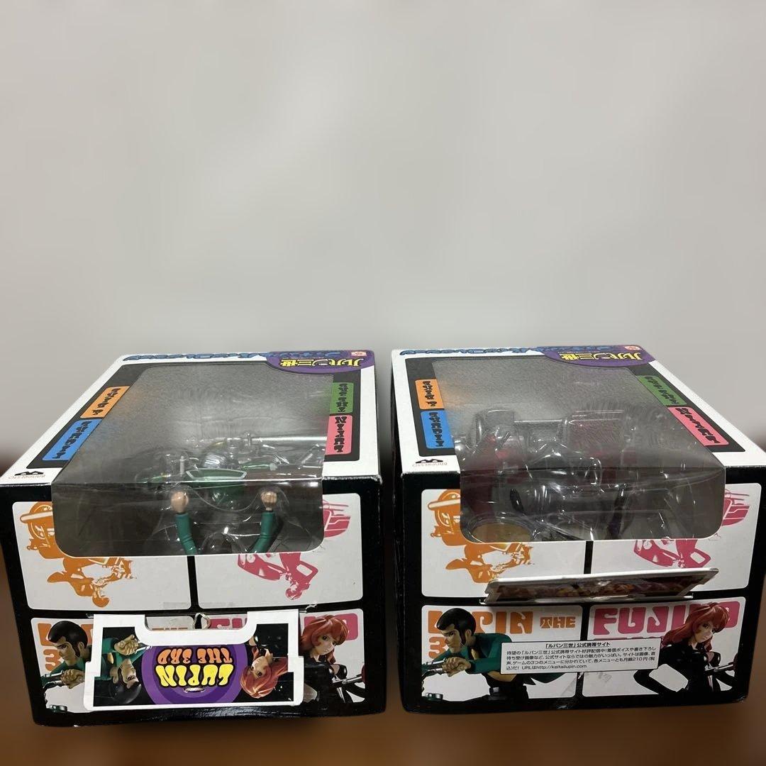 値引き：ルパン三世 フィギュア & バイクコレクション（ルパン、峰不二子セット）