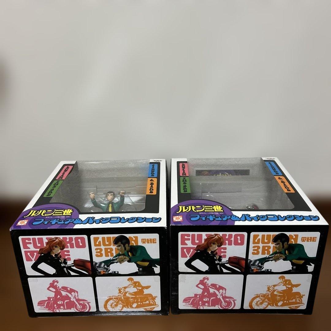 値引き：ルパン三世 フィギュア & バイクコレクション（ルパン、峰不二子セット）