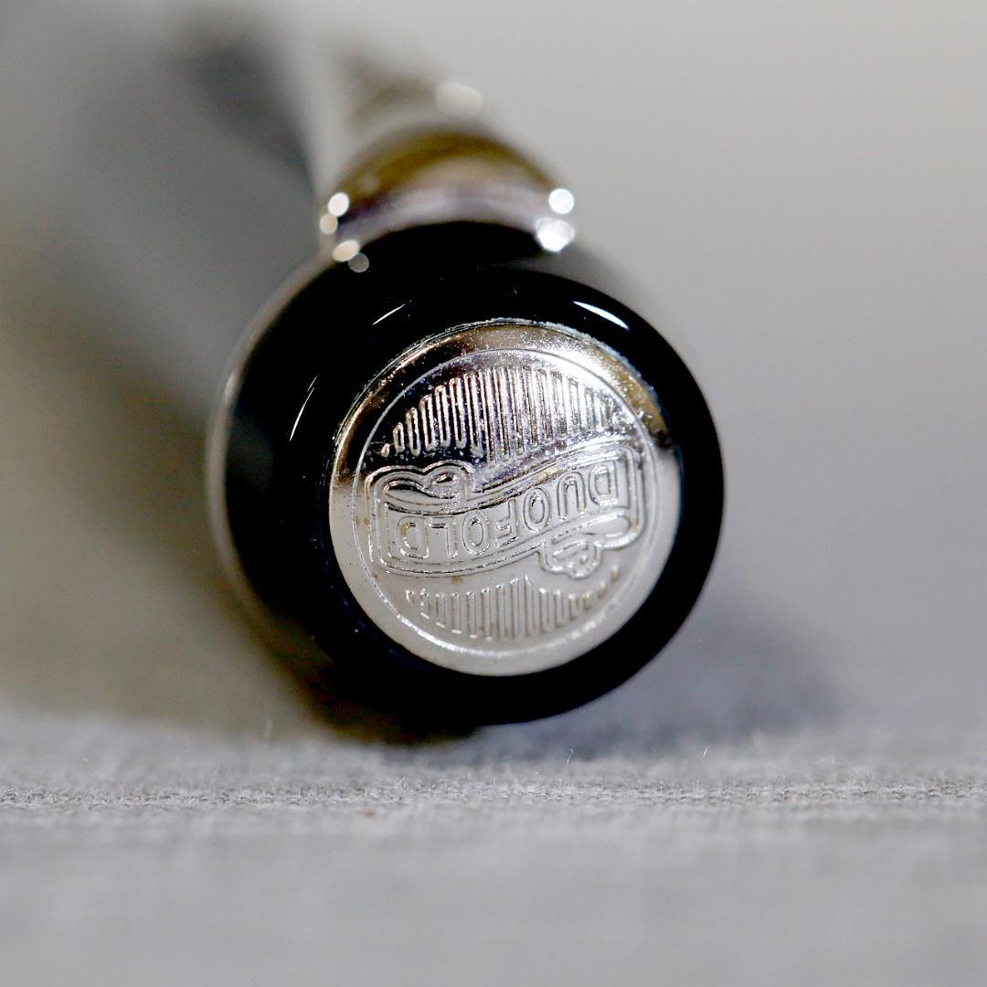 【極美品 送料込み】パーカー 万年筆 デュオフォールド ブラック